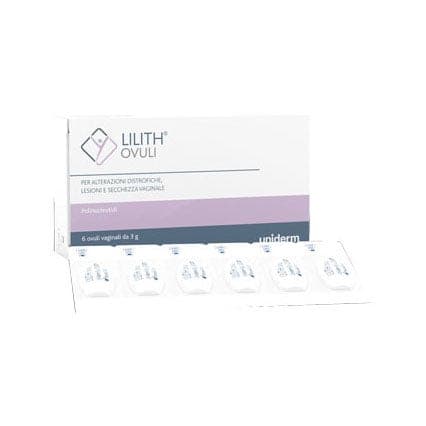 Lilith Óvulos vaginales – 6 unidades