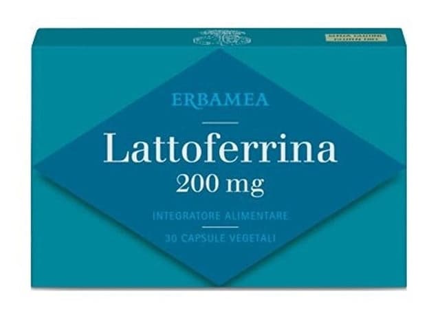 Lattoferrina 200 mg – 30 cápsulas | Erbamea