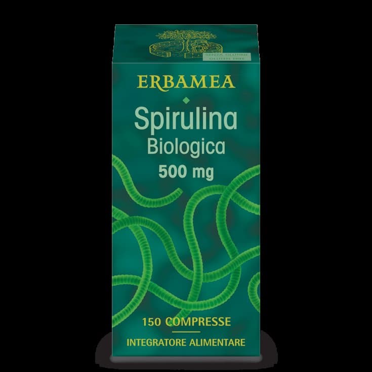 Spirulina Biologica – 150 comprimidos de calidad ecológica | Erbamea