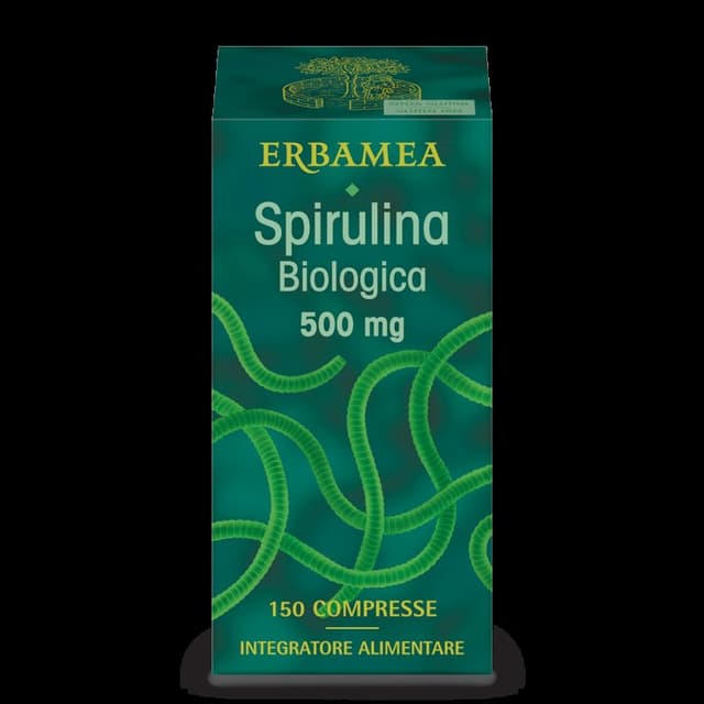 Spirulina Biologica – 150 comprimidos de calidad ecológica | Erbamea