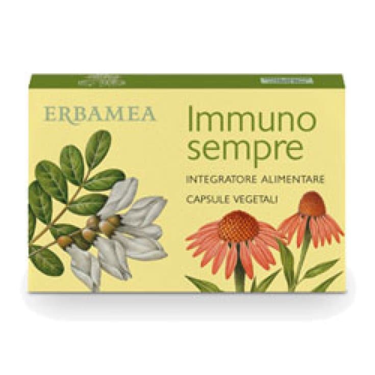 Echinacea + Quercetina – 30 cápsulas veganas, Erbamea | Immunosempre
