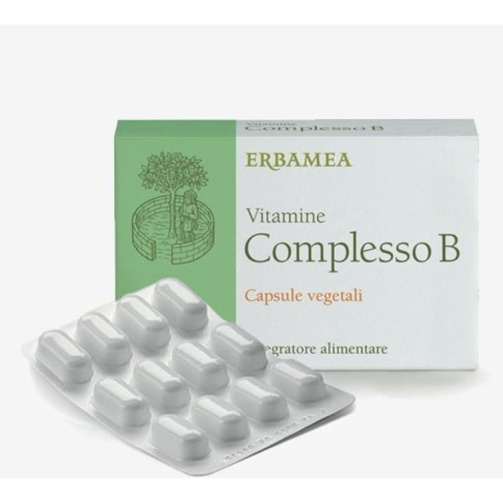 Complejo de Vitamina B Vegano Erbamea – 24 cápsulas