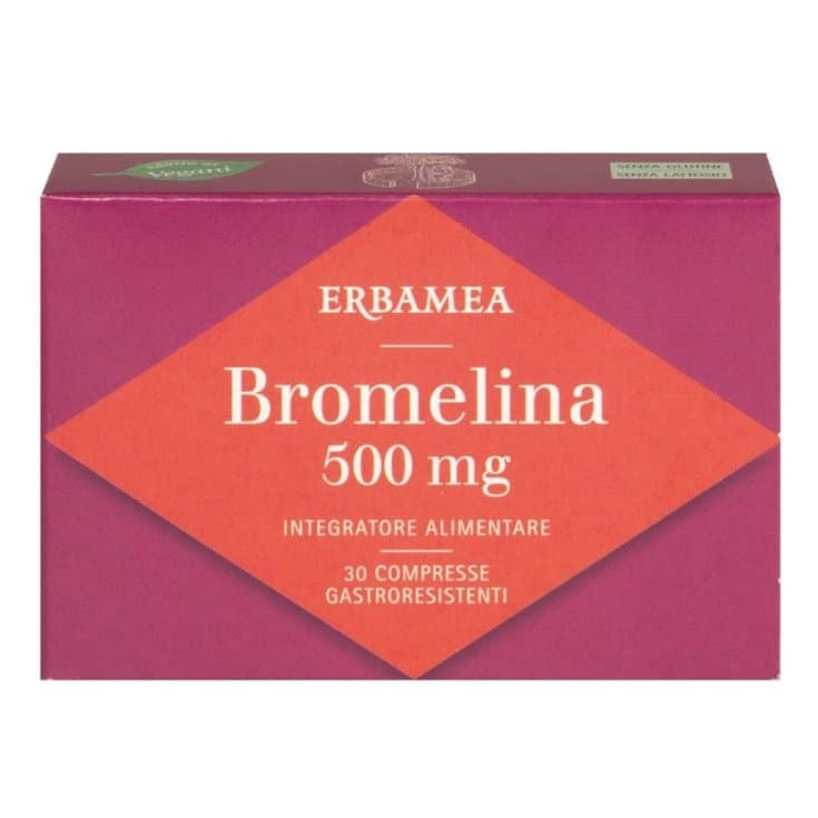 Bromelina 500 mg Erbamea – 30 comprimidos