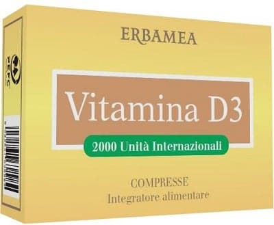 Vitamin D3 50 µg – 90 comprimidos | Erbamea