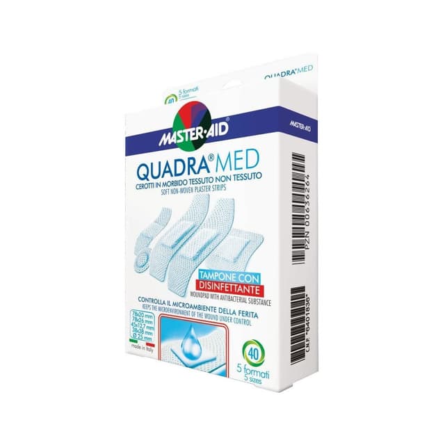 QUADRA-40 Apósitos surtidos – 40 unidades