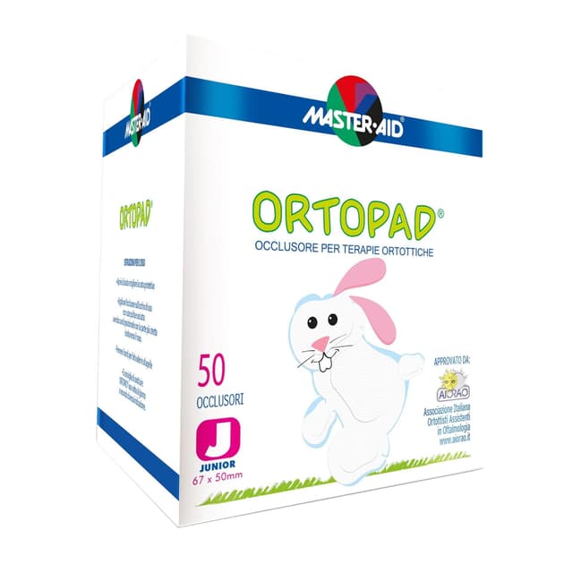 Ortopad Parche Junior – 50 unidades