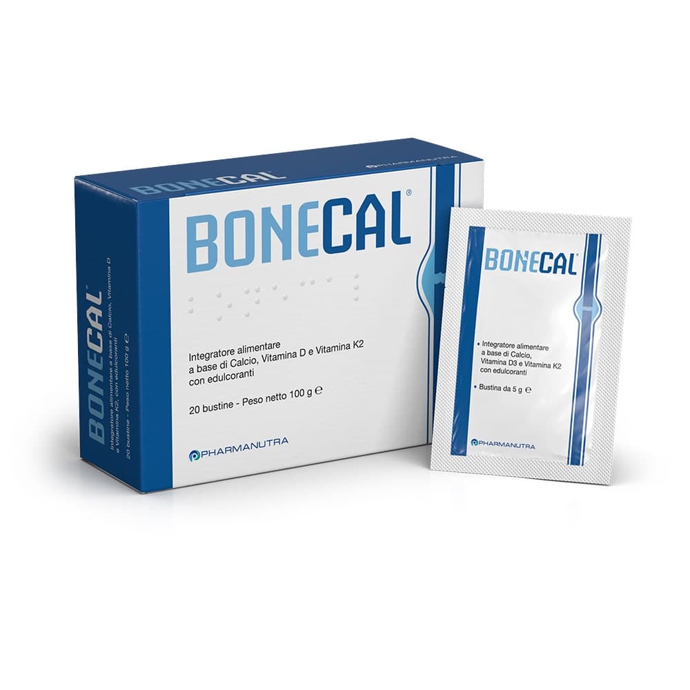 Calcio + Vitamina D – 20 sobres | Bonecal
