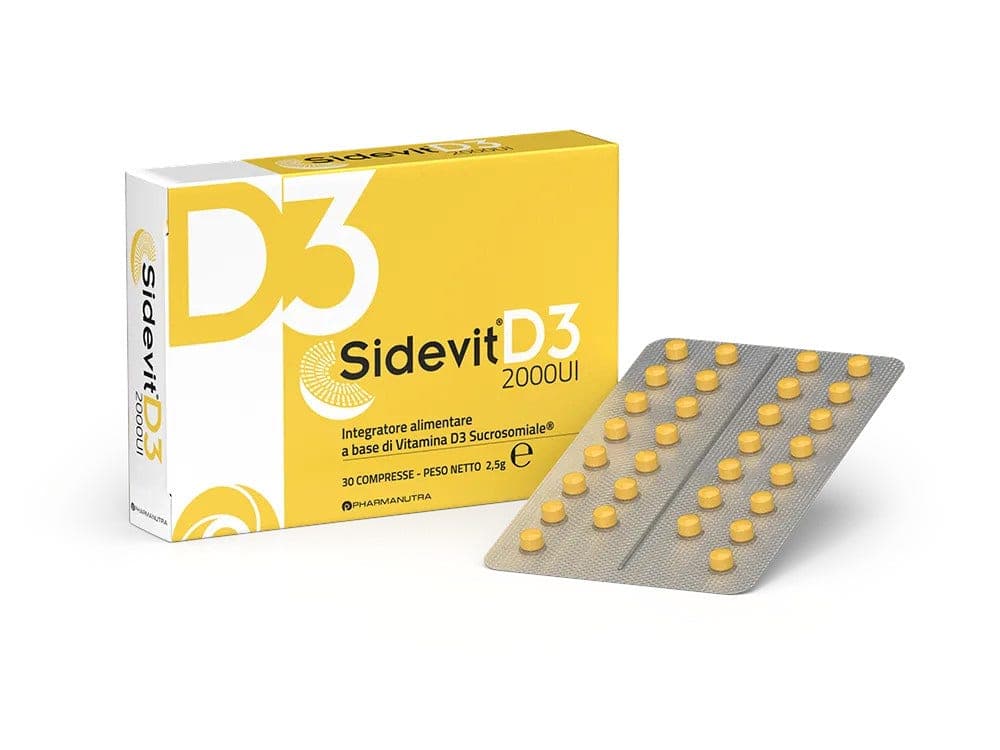 Vitamina D3 – 30 comprimidos | Sidevit D3 2000 UI