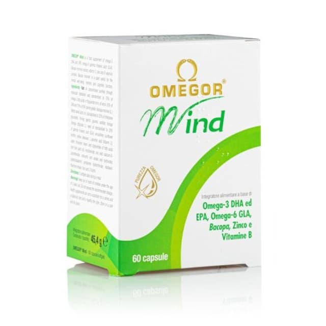 Omega-3 DHA – 60 cápsulas | Omegor Mind