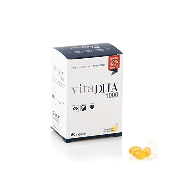 Omega-3 DHA – 60 cápsulas NUEVO | Vitadha 1000