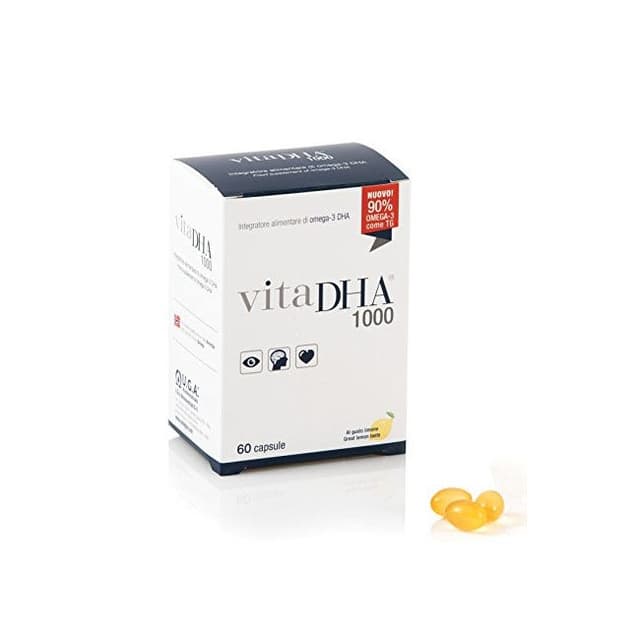 Omega-3 DHA – 60 cápsulas NUEVO | Vitadha 1000
