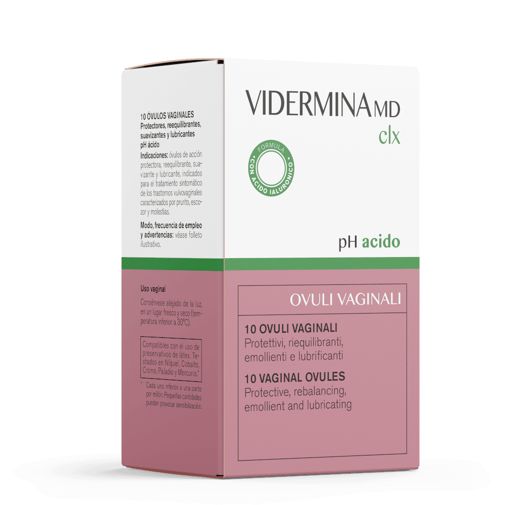 Vidermina CLX Óvulos Vaginales – 10 unidades