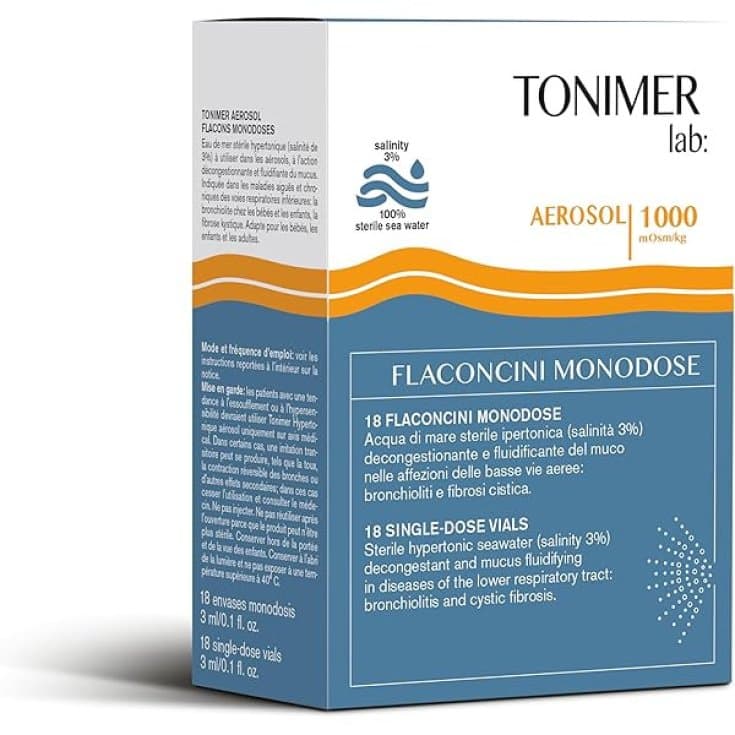 Tonimer Aerosol Monodose – 18 ampollas