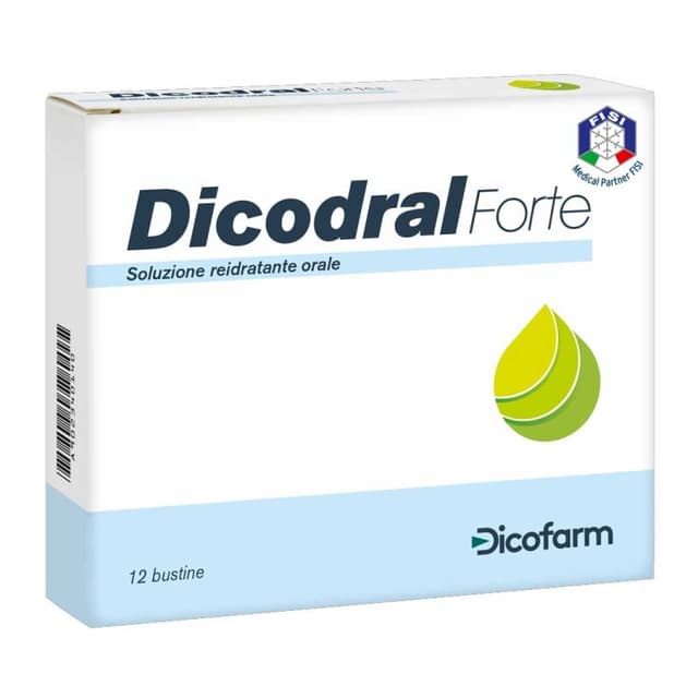 Solución de rehidratación oral – 12 sobres de 5,5 g | Dicodral Forte