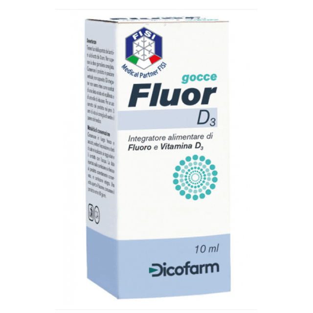 Fluor D3 Gotas – Vitamina D3 400 UI – 10 ml