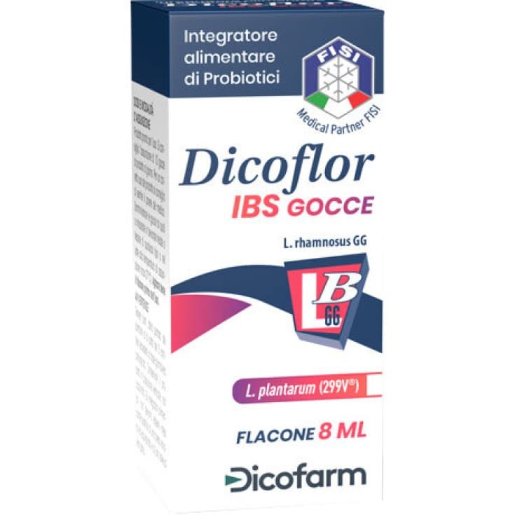 Dicoflor IBS Gotas – Probióticos con bacterias del ácido láctico – 8 ml