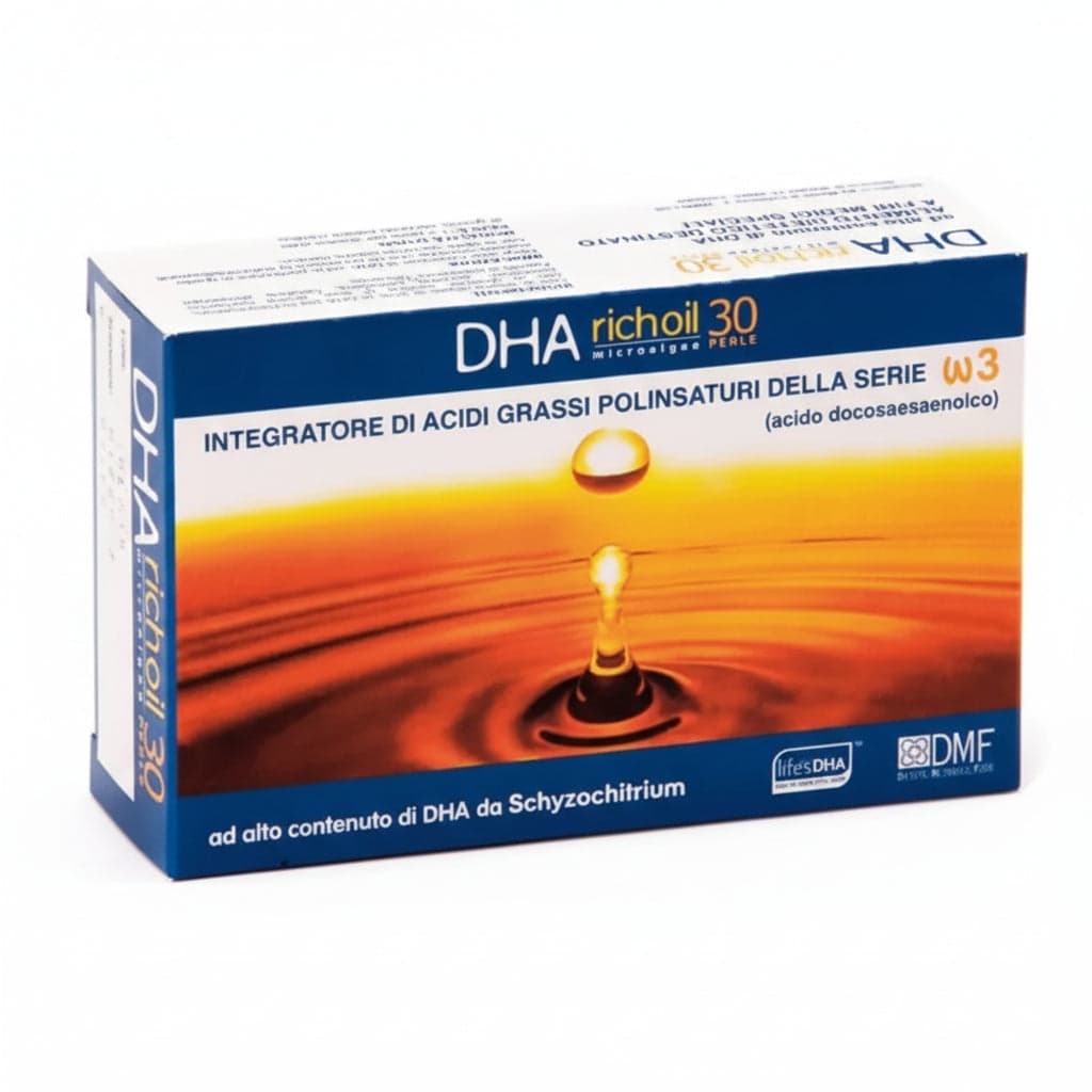 Omega-3 DHA + Vitamina E – 30 cápsulas (2 blísters de 15)