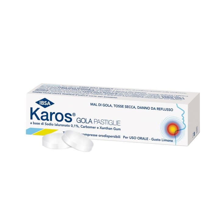 Karos Pastillas para la Garganta – 20 unidades