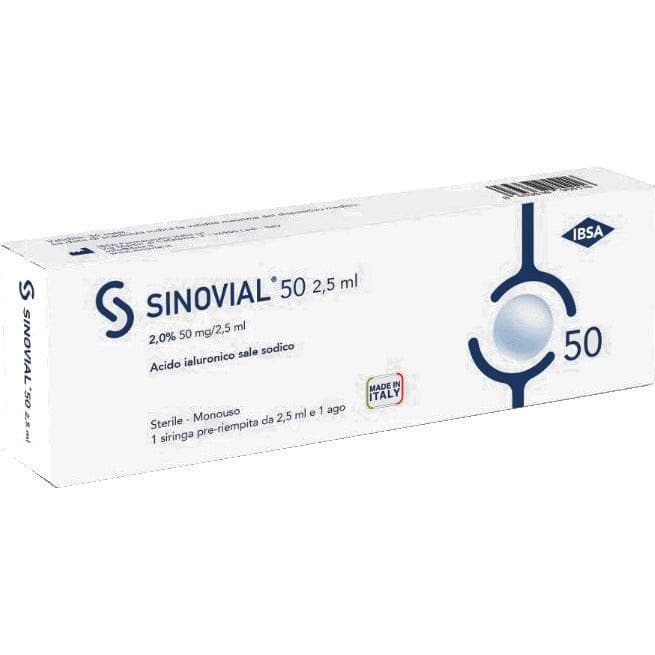 Sinovial 50 – 1 jeringa precargada de 2,5 ml