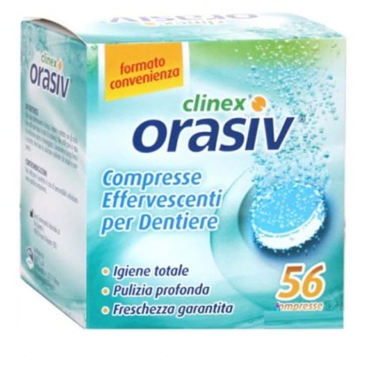 Orasiv Clinex Comprimidos Efervescentes – 56 unidades