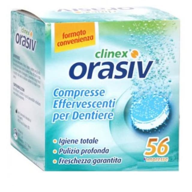 Orasiv Clinex Comprimidos Efervescentes – 56 unidades