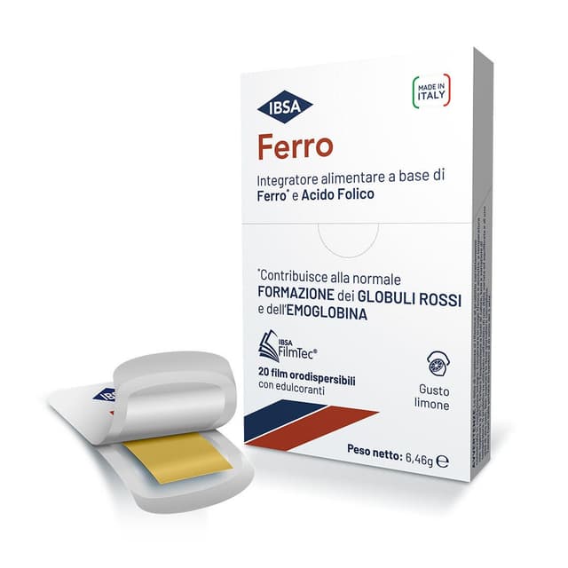 Ferro IBSA – 20 comprimidos orodispersables de hierro