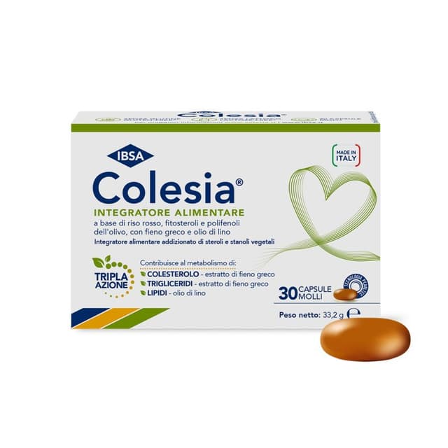 Colesia Soft Gel – Vitamina C + Arroz Rojo – 30 cápsulas blandas