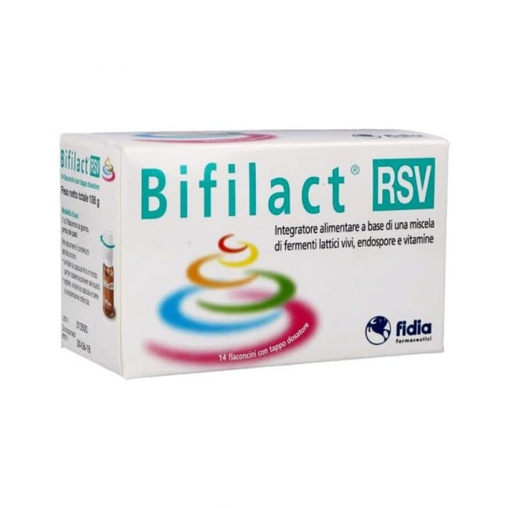 Bifilact RSV – Probióticos líquidos, 14 frascos