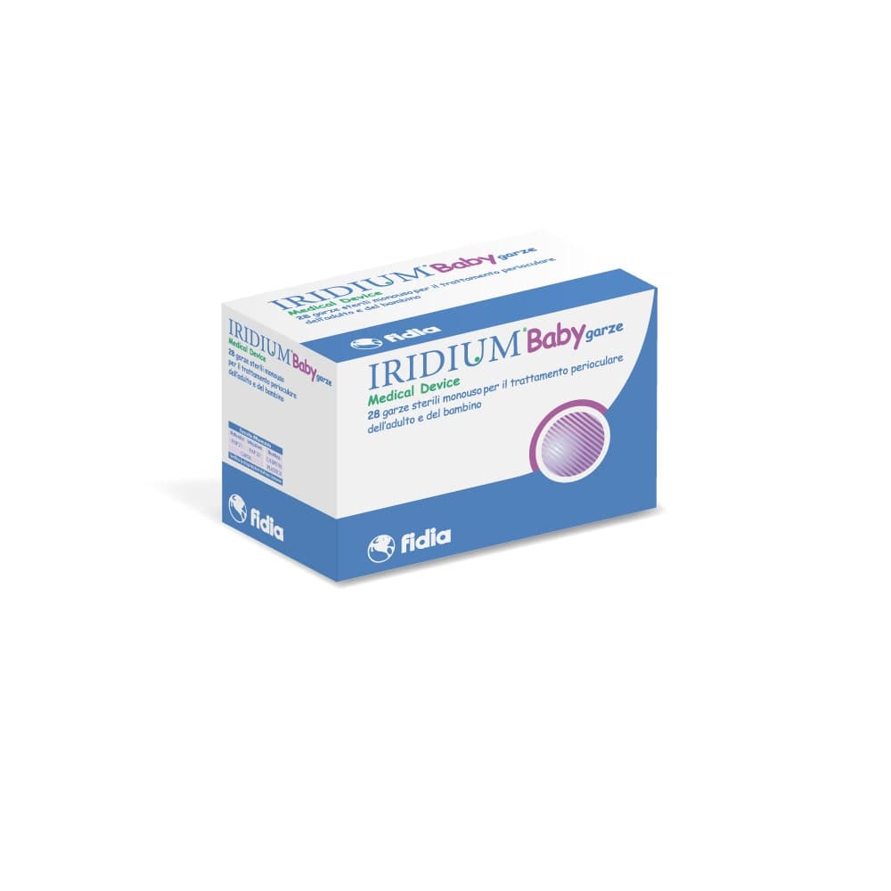 Iridium Baby Compresas Oculares – 28 unidades