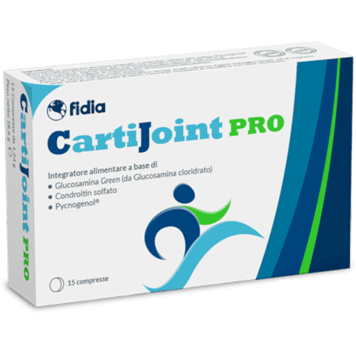Cartijoint Pro – Glucosamina 415 mg + Condroitina – 15 comprimidos