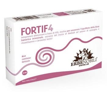 Saccharomyces boulardii + Probióticos con bacterias lácticas – 12 cápsulas | Fortif 4