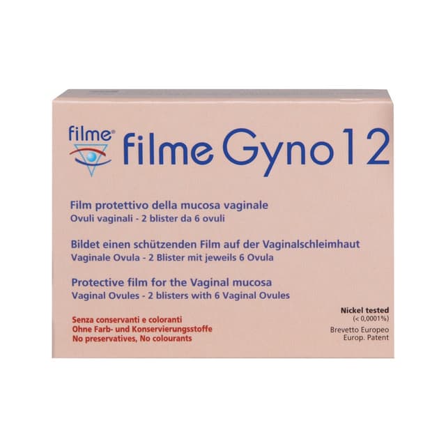 Filme Gyno V – 12 óvulos vaginales