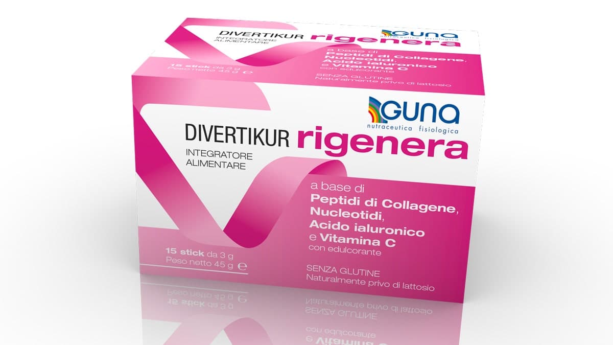 Colágeno 2.500 mg + Vitamina C – 15 sobres | Divertikur Rigenera