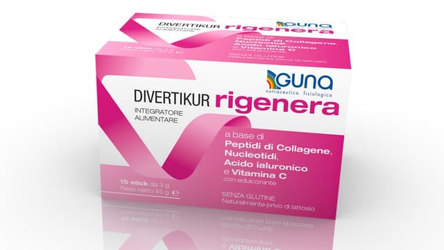 Colágeno 2.500 mg + Vitamina C – 15 sobres | Divertikur Rigenera