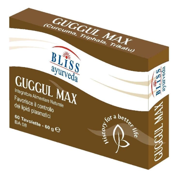 Cúrcuma 200 mg + Jengibre | Guggul Max – 60 comprimidos