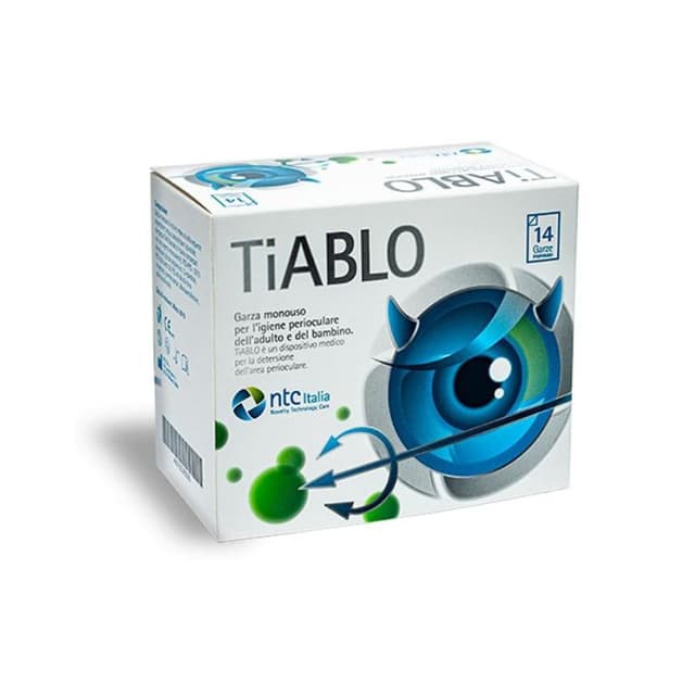 Tiablo Gasa Ocular – 14 unidades