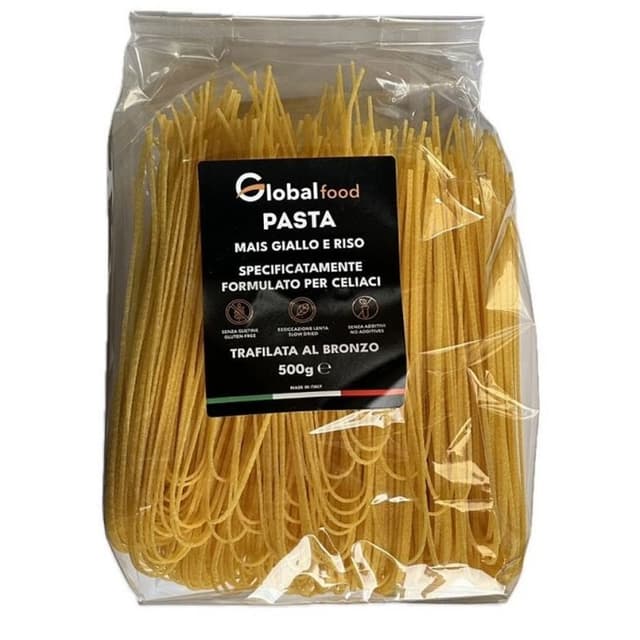 Espaguetis de Maíz Amarillo y Arroz – 500 g