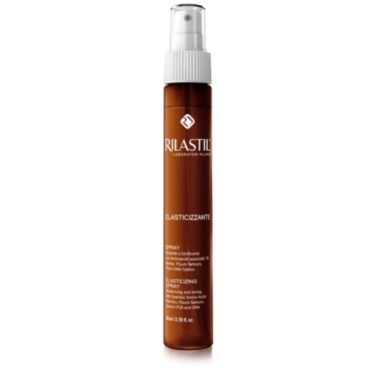 Rilastil Aceite Elast – Aceite corporal en spray, 80 ml