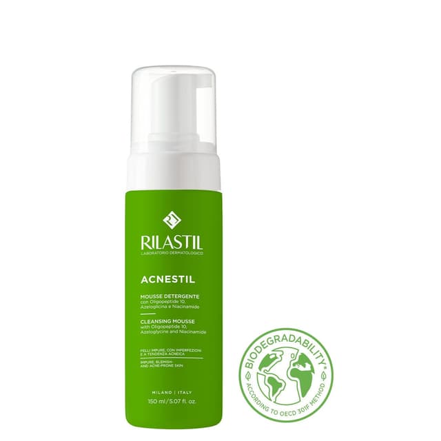 Rilastil Acnestil Mousse – Espuma limpiadora facial