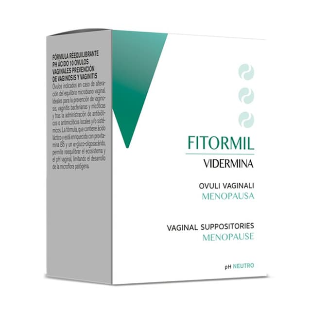 Vidermina MD Fitormil – 10 óvulos vaginales