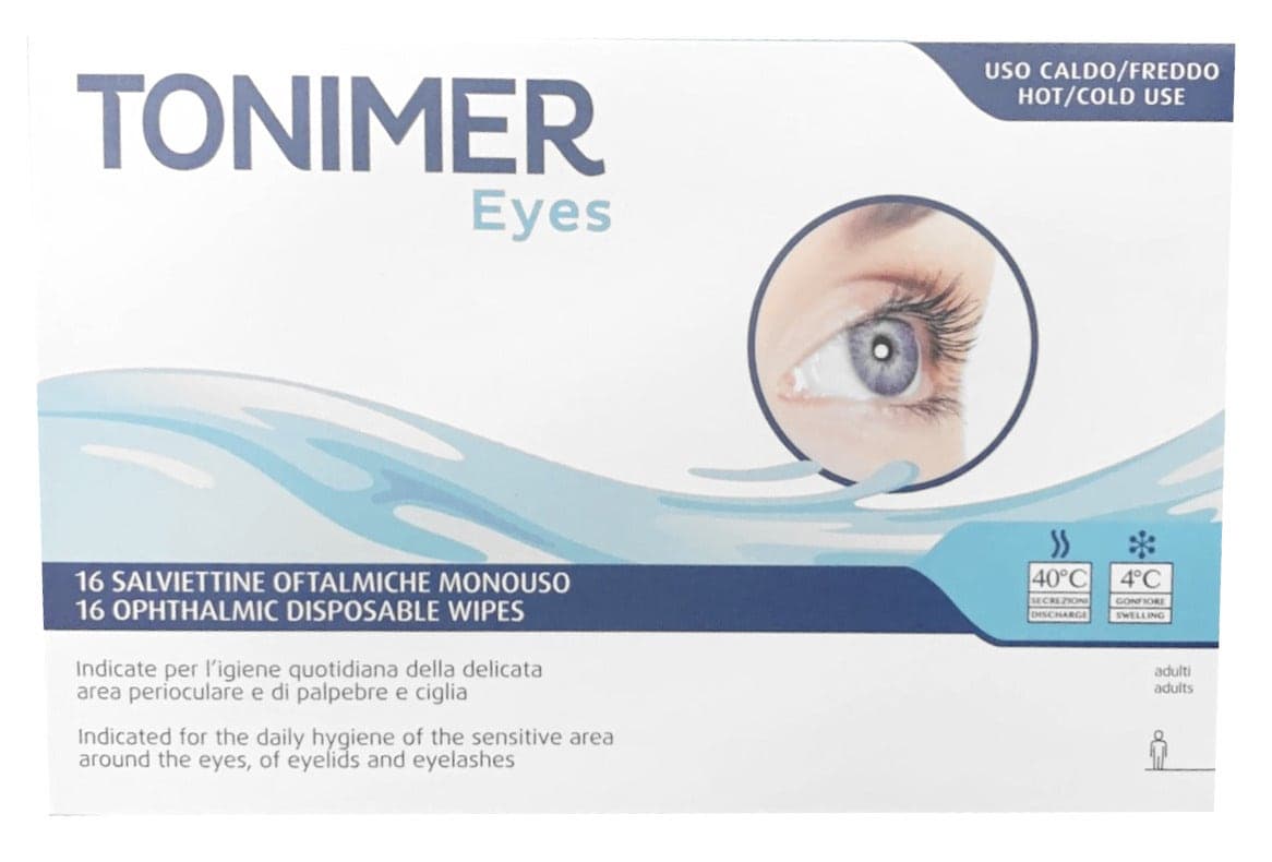 Tonimer Eyes – 16 toallitas oculares