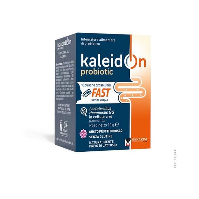 Probióticos con bacterias del ácido láctico – 10 g | Kaleidon Fast Frutas