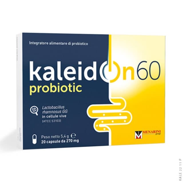 Probióticos con bacterias del ácido láctico – 20 cápsulas | Kaleidon 60