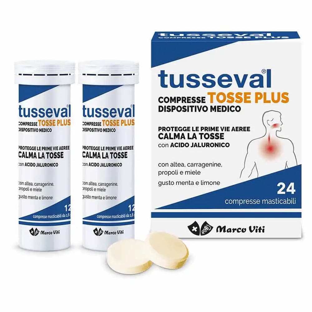 Marco Viti Tusseval Tos Plus – 24 comprimidos