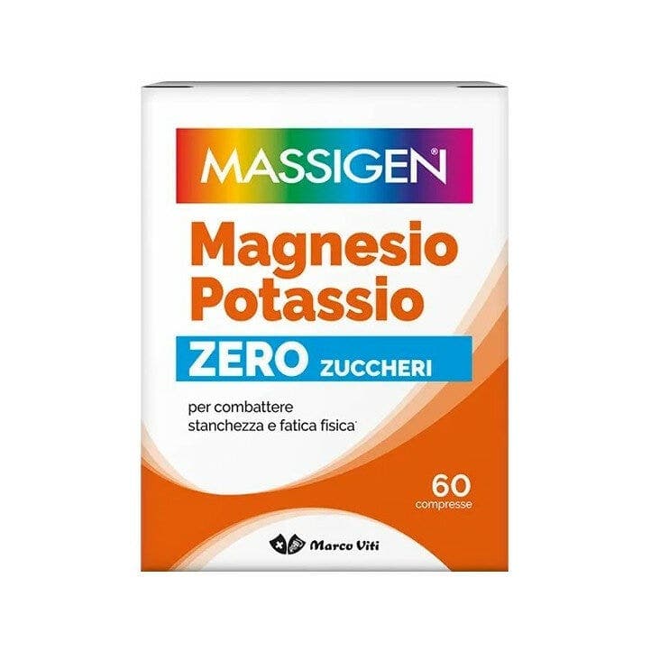 Magnesio Potassio – 60 comprimidos | Marco Viti Massigen Magnesio Potassio