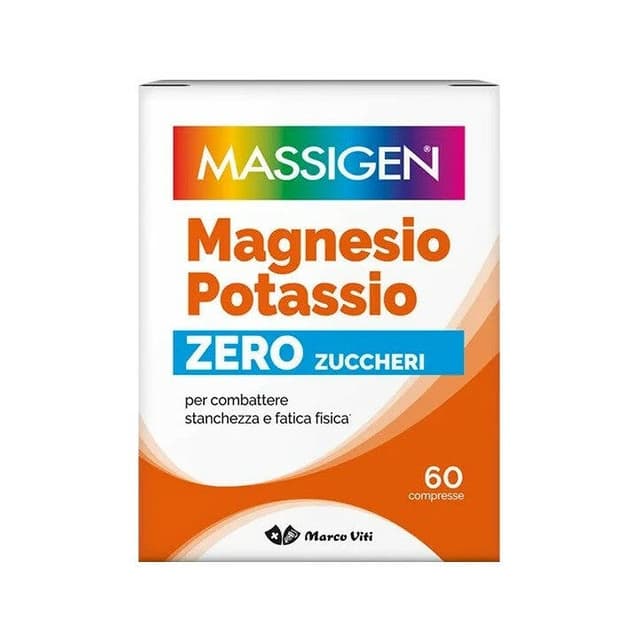 Magnesio Potassio – 60 comprimidos | Marco Viti Massigen Magnesio Potassio
