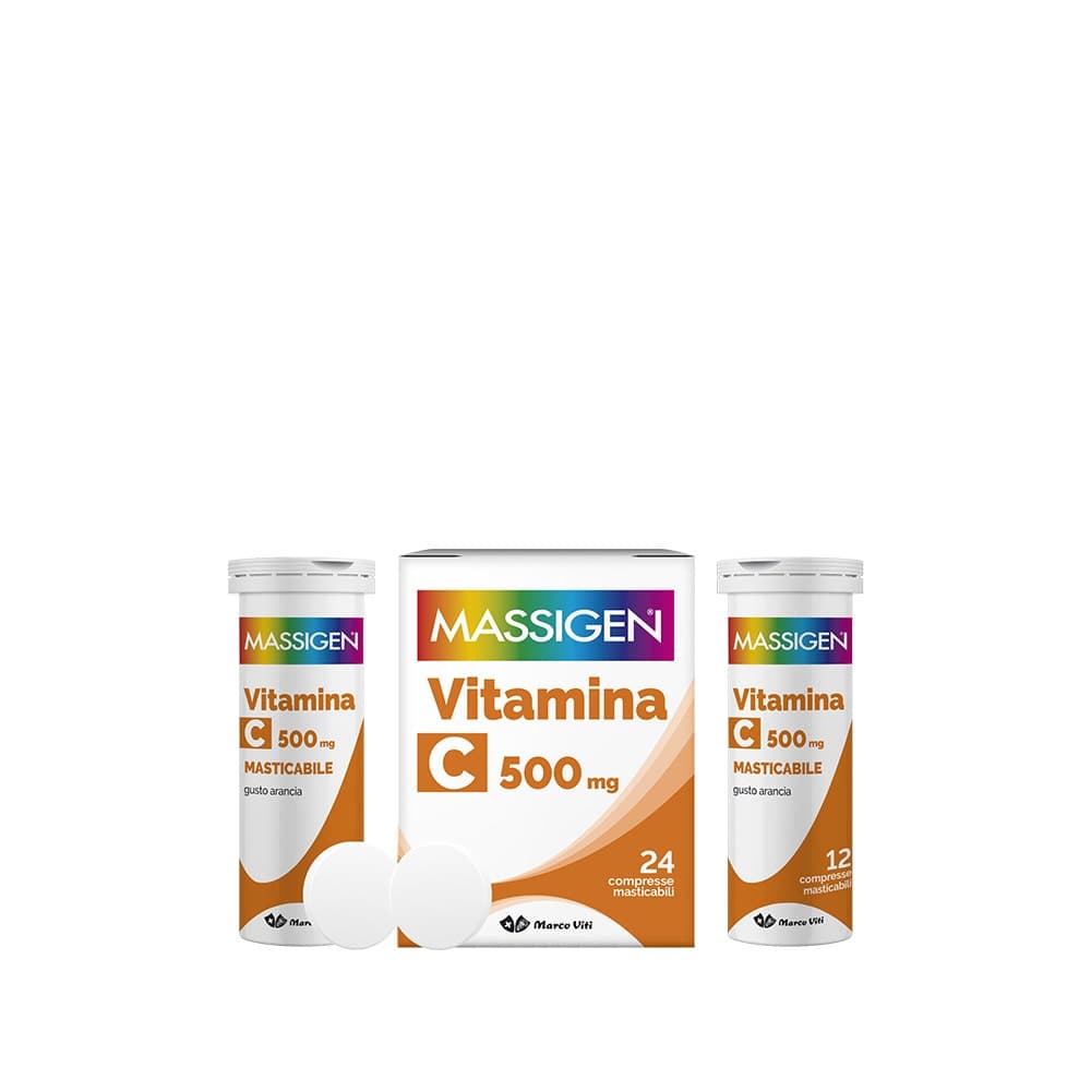 Massigen C Viti – Vitamina C, 24 comprimidos