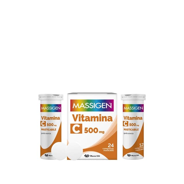 Massigen C Viti – Vitamina C, 24 comprimidos