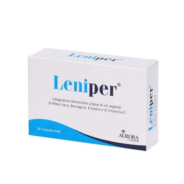 Leniper Grosella Negra + Aceite de Onagra – 20 cápsulas blandas