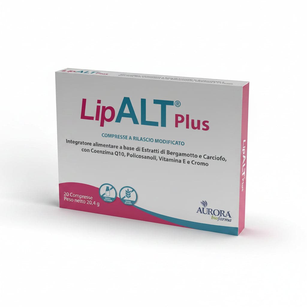 Lipalt Plus – Alcachofa 150 mg + Coenzima Q10 – 20 comprimidos